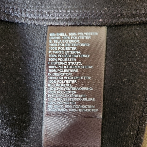 The North Face Women’s Green Windwall Fleece Lined Jacket size M - Picture 5 of 9